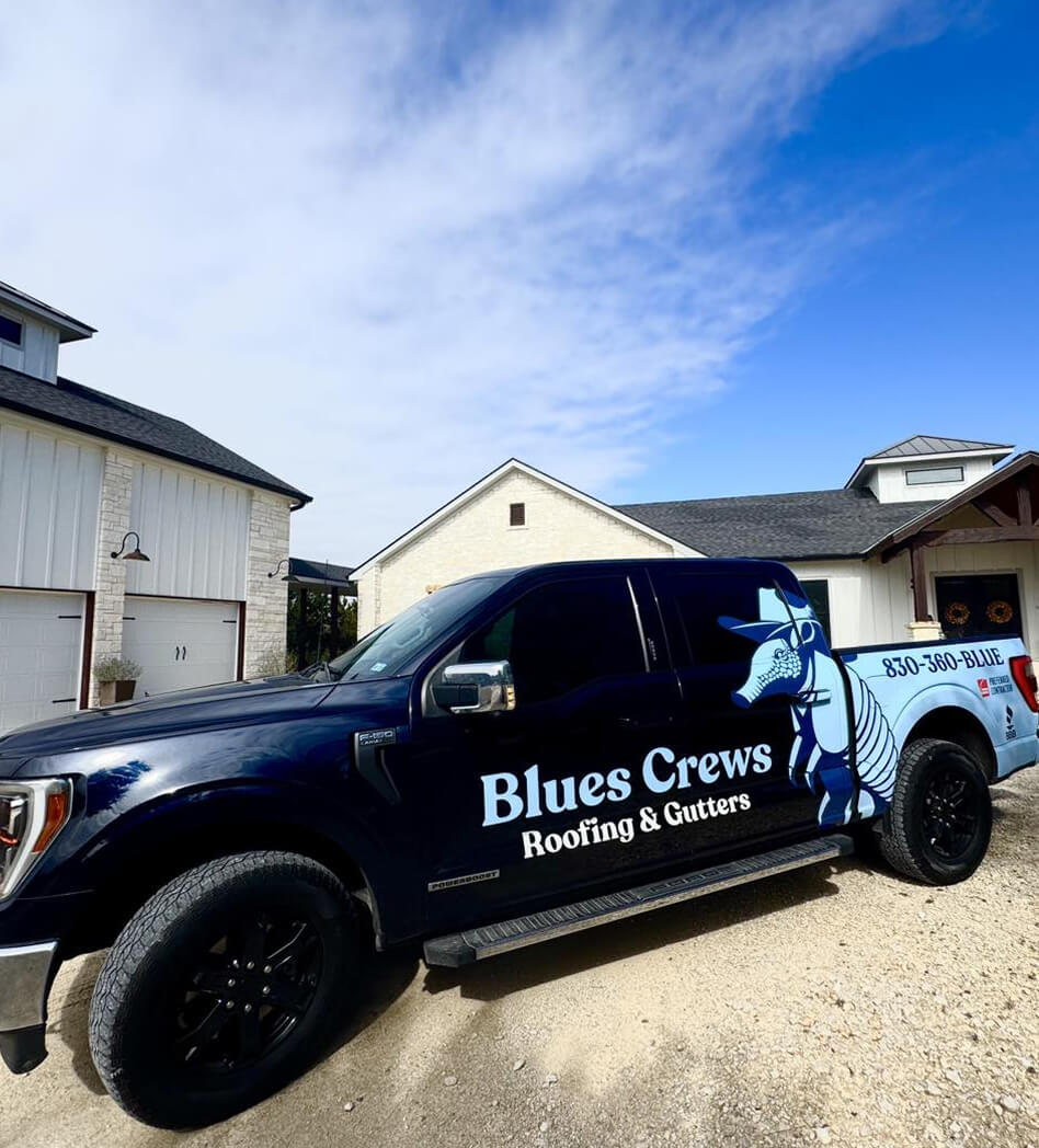 Blue Crews Truck